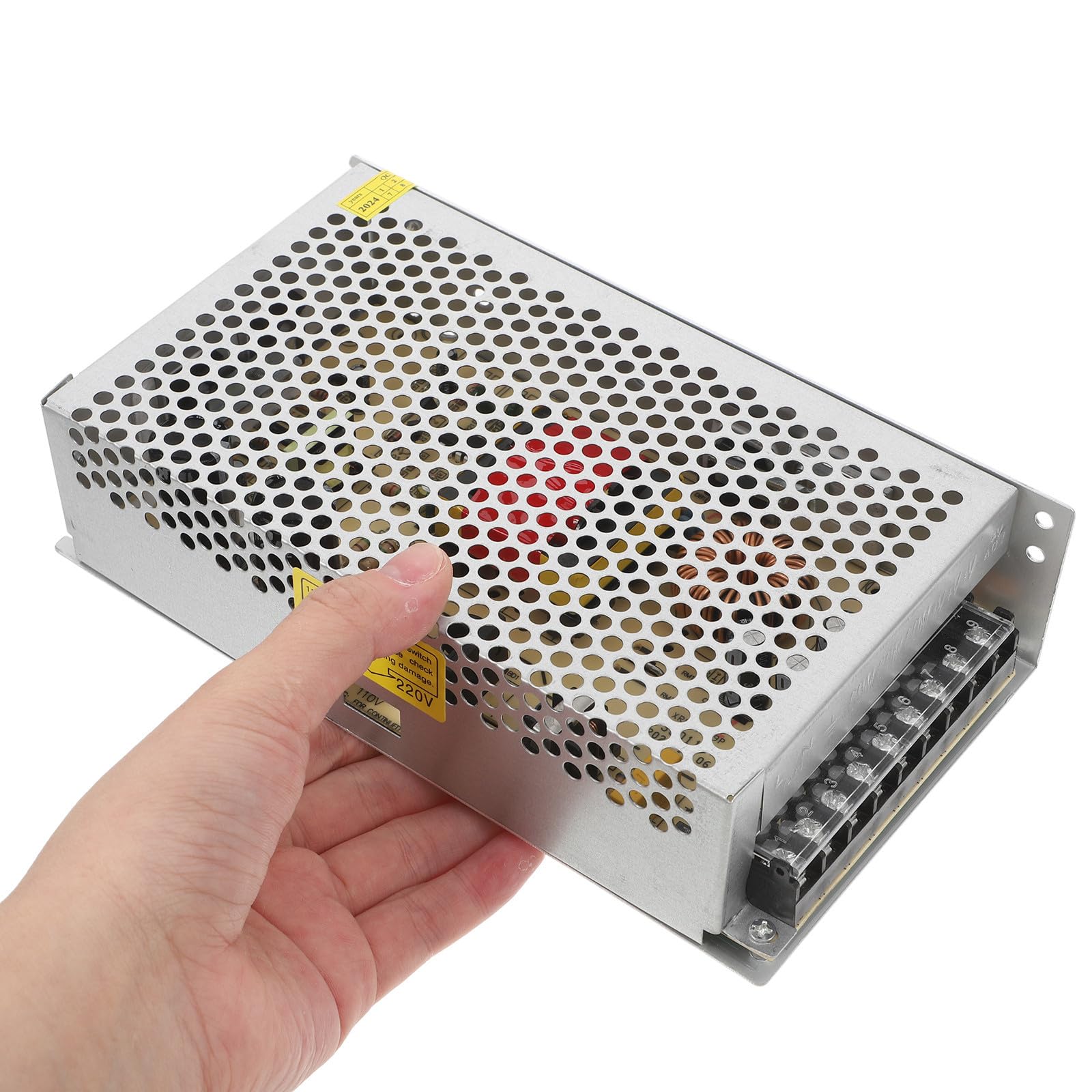 Gadpiparty Adaptador de Alimentación Conmutada 250w 24v 10a de Hierro Plata