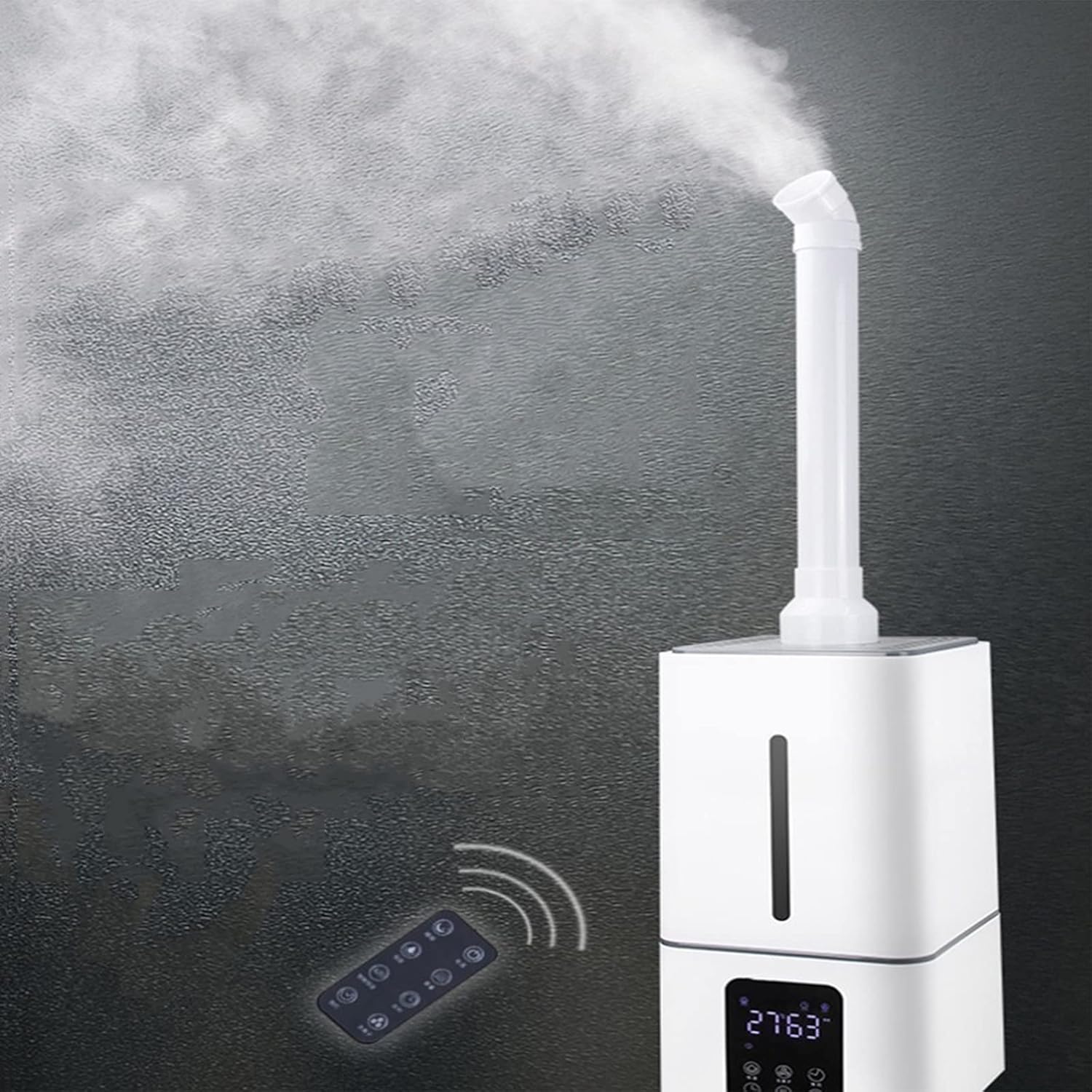 Commercial Humidifiers Preservation Sprayer Large Capacity Large Spray Powerful Mist Output with 13 Litre Water Tank Capacity Infrared Remote Control (Top Fill Smart Version)