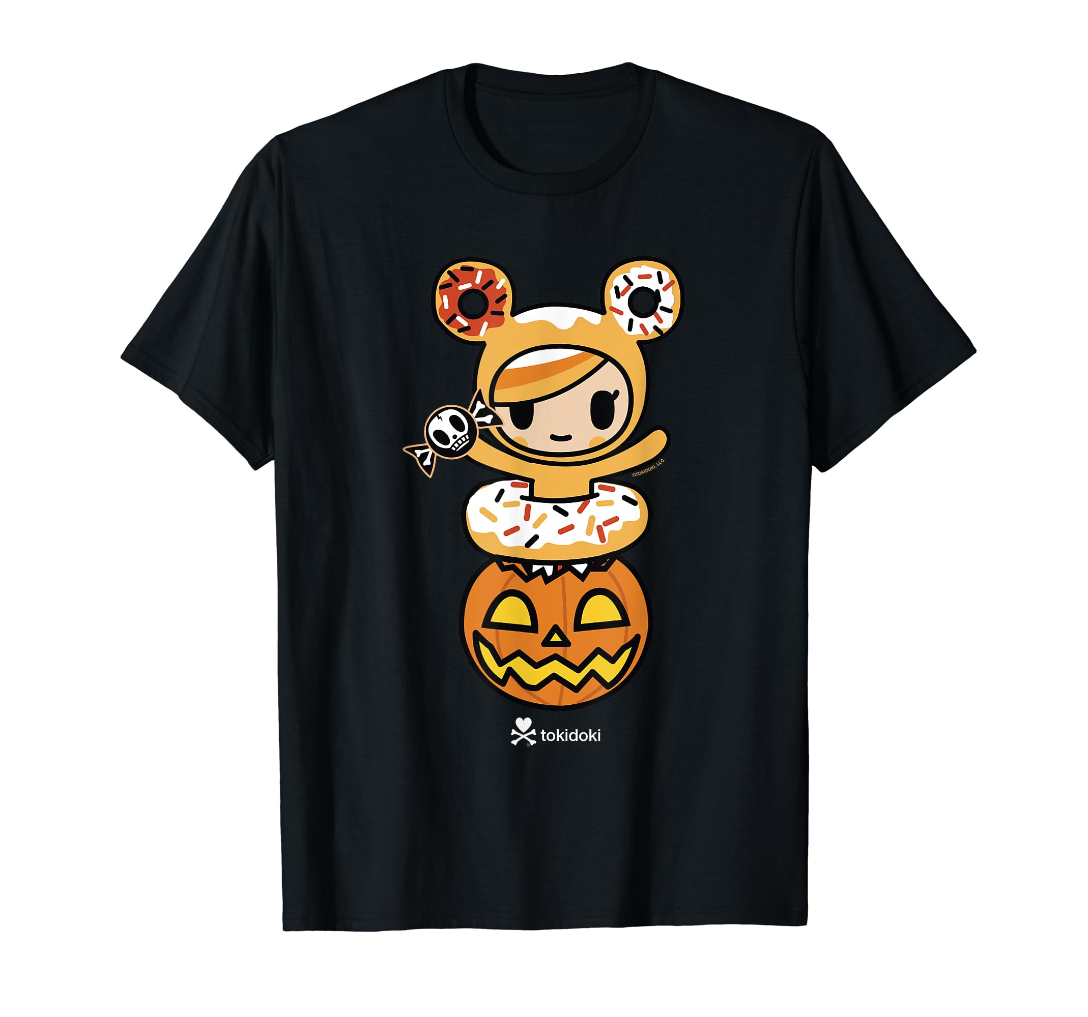 TokidokiHalloween Donutella Coming Out Of Pumpkin T-Shirt