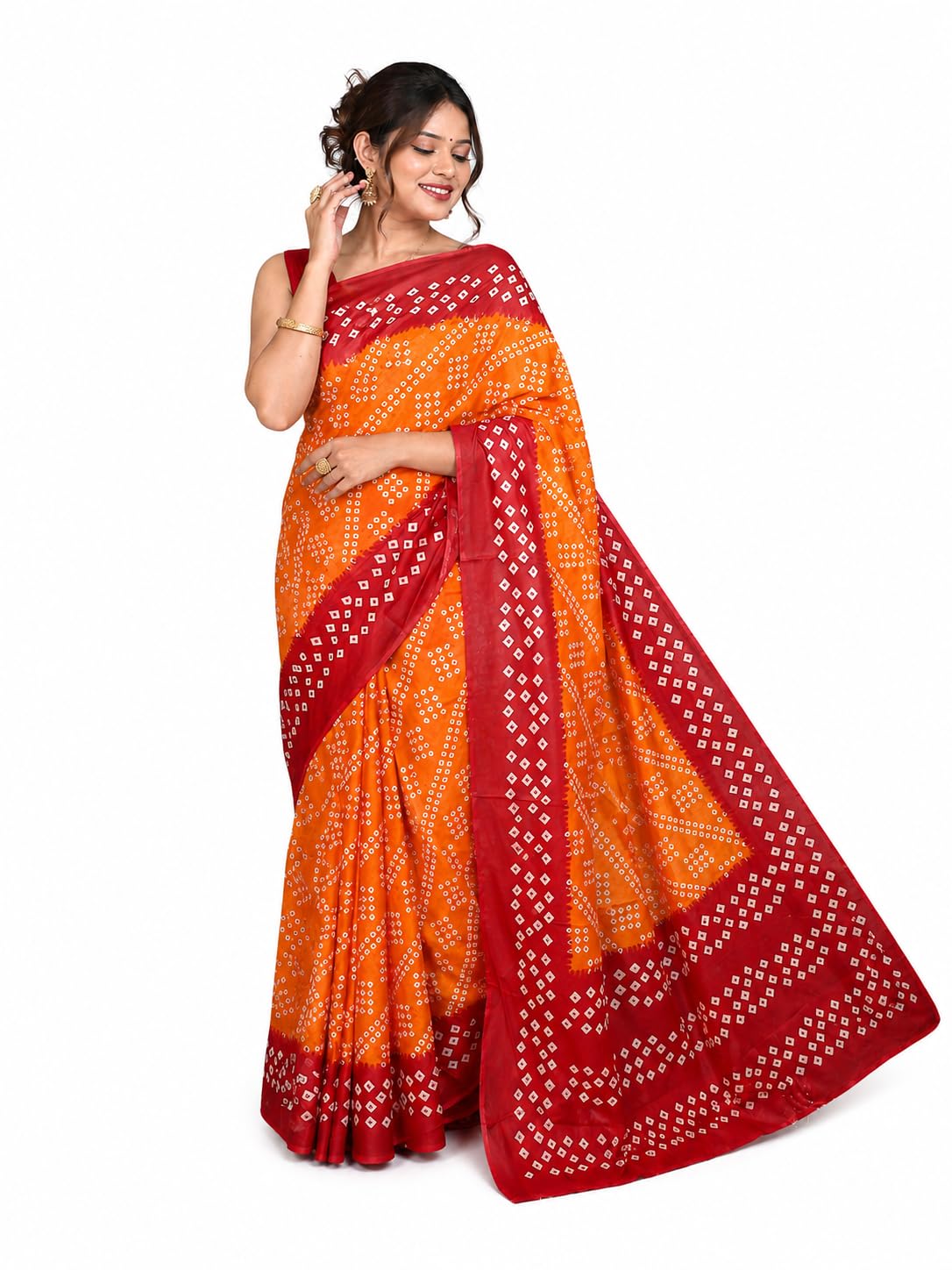 Pure Cotton Saree with Blouse Piece-picture-41