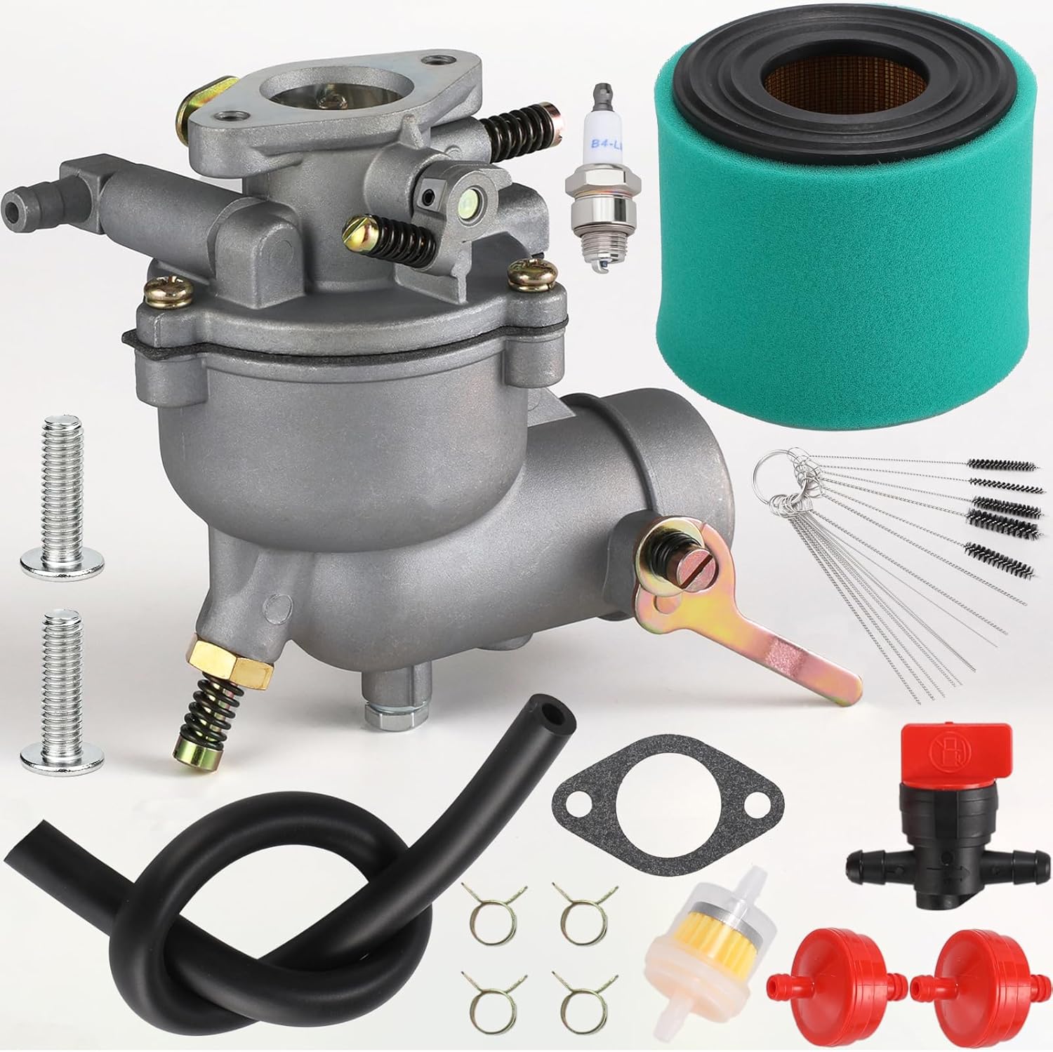 390323 394228 Carburetor for BS 190412 190402 194412 8HP 9HP 190432 195422 170401 398170 7HP Horizontal Engines Generator Troybilt Carb with 393957S Air Filter