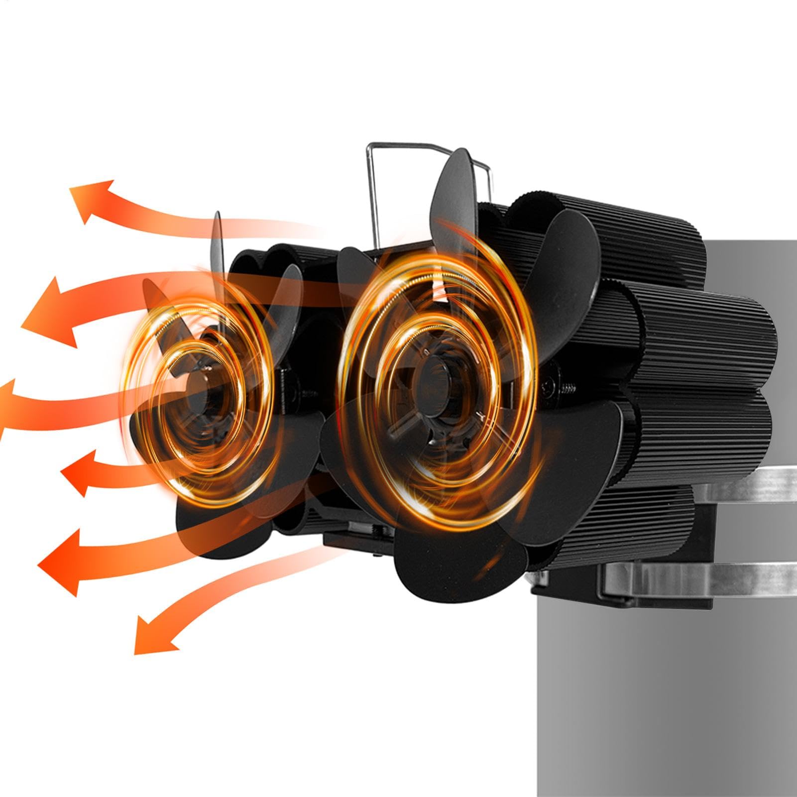 Ventilatore Termico Per Stufa A Legna Basso Rumore, Protezione