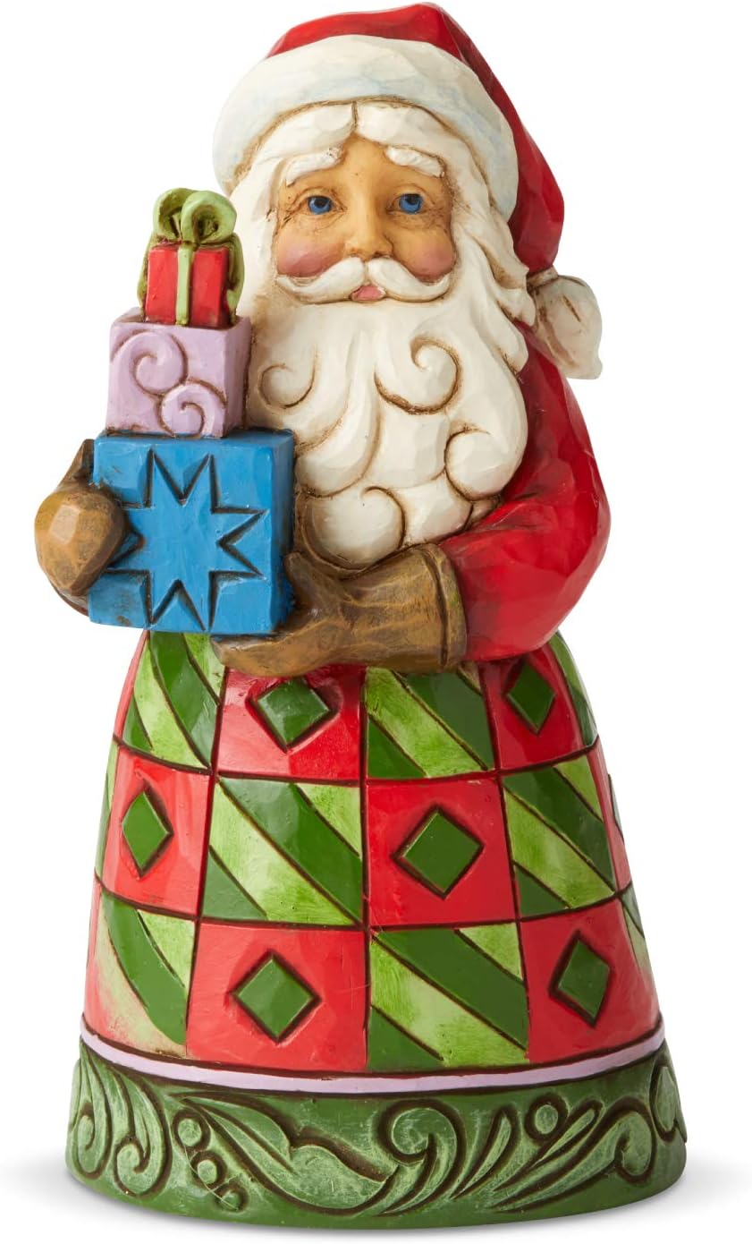 A) Heartwood Creek Jim Shore Santa With Cane Figure By Enesco (12 - View #6
