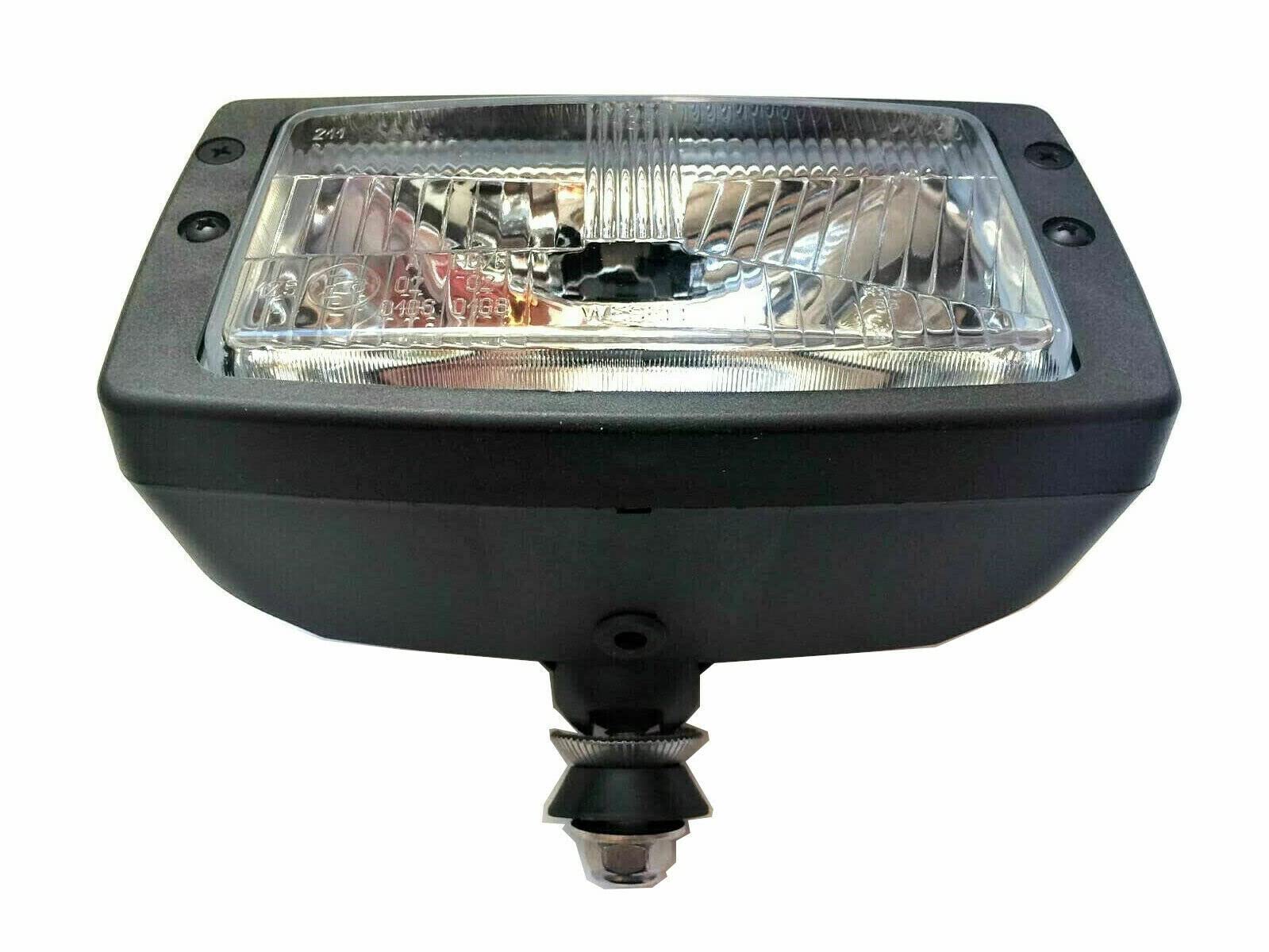 2x Faro Delantero H4 12V/24V con Luz de Posición para Tractor Zetor Proxima Forterra IP55 E8 E20