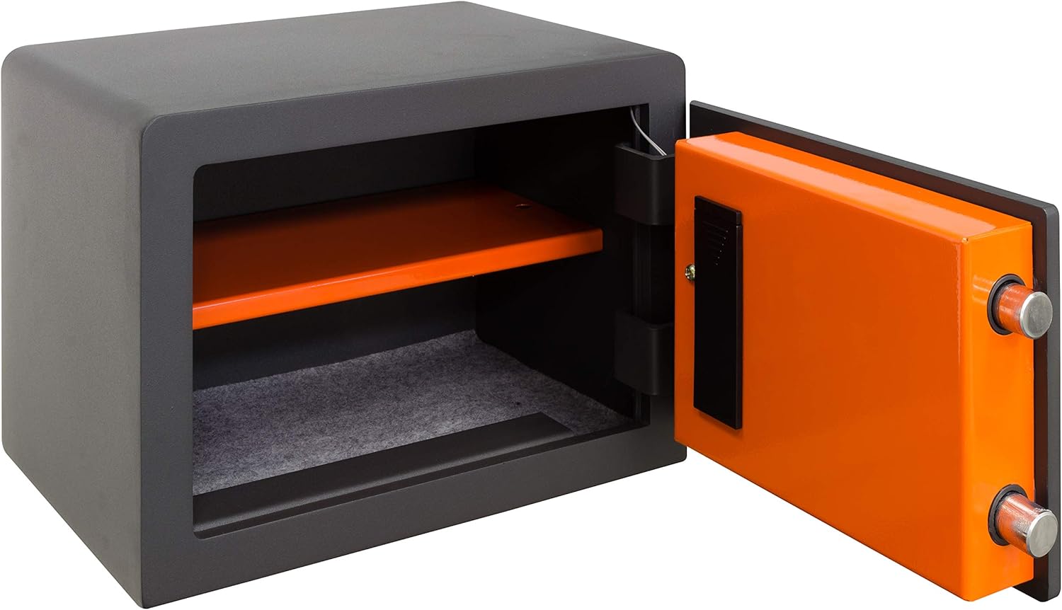 ARREGUI Plus C 180120 Small Safe / Safe | Furniture Safe with Electronic Combination Lock and Emergency Key | Double Bolt Locking | Double-Walled Safe for Home or Commercial | 25 x 35 x 25 cm | 15 L