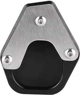 KIMISS Seitlicher Ständer Fuß Seitenständer, Motorrad-Ständer-Verlängerungskissen Seitenständerhalter Vergrößerung Passend...