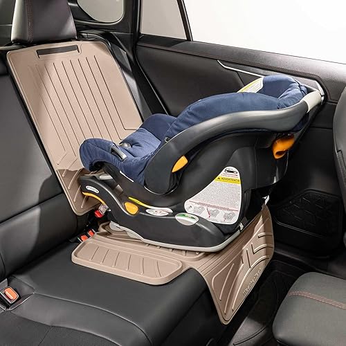 Vista 9 de WeatherTech Protector de asiento de coche infantil, gris