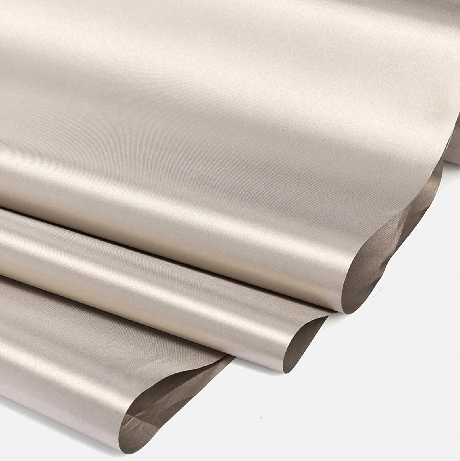 mlhk Faraday Fabric Sheet RFID Shielding Fabric EMF Protection for Phone and Wifi Blocking EMI Shielding Conductive Material Micro-Wave Oven,RF,EMI,WiFi,Cell Phone,silver-1m