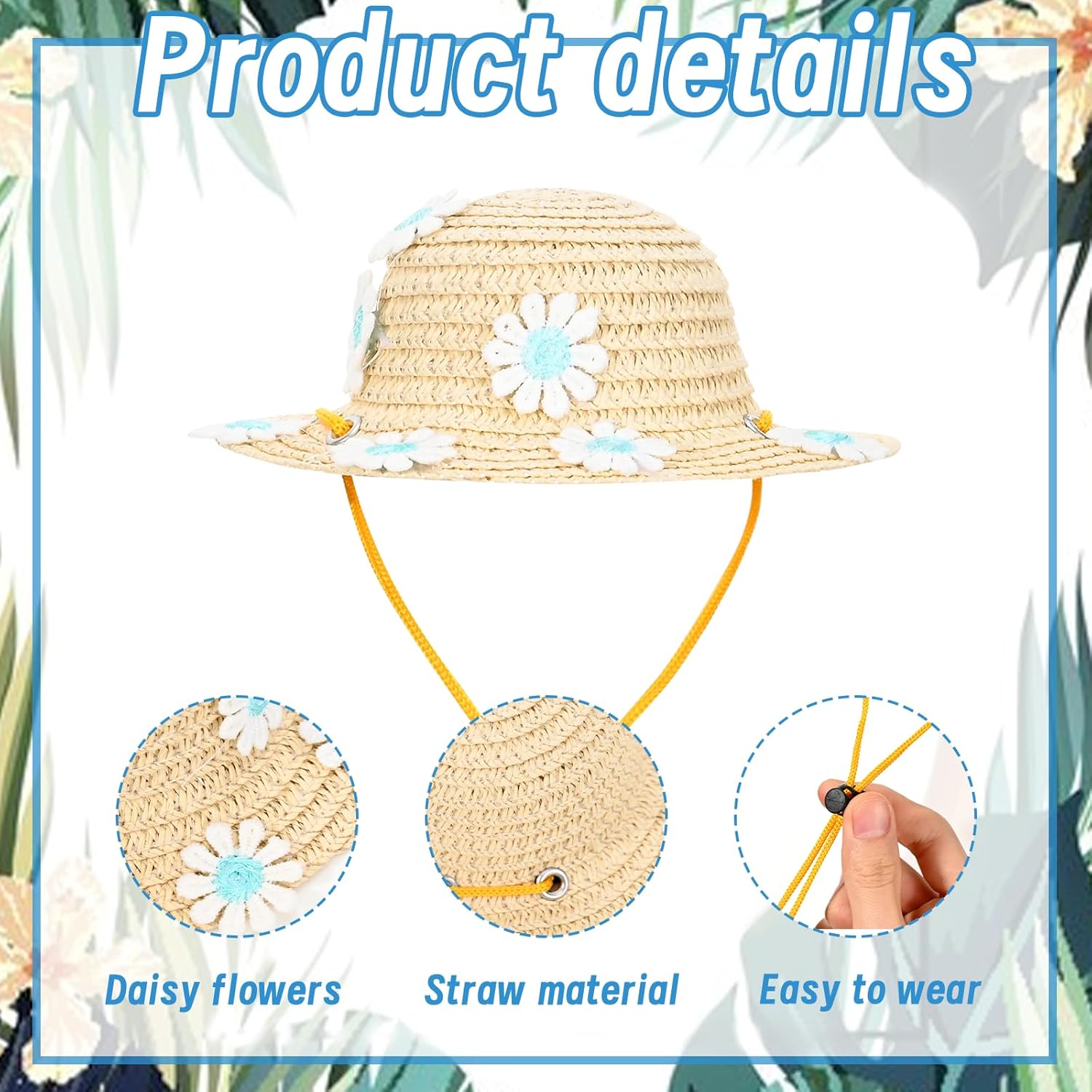 Gardener Porch Goose Outfits Spring Goose Outfit Cute Lawn Porch Goose Clothes Fits 23" Cement Plastic Goose Statue for Outdoor Garden Yard Patio Art Decor (Style3) - Image 3