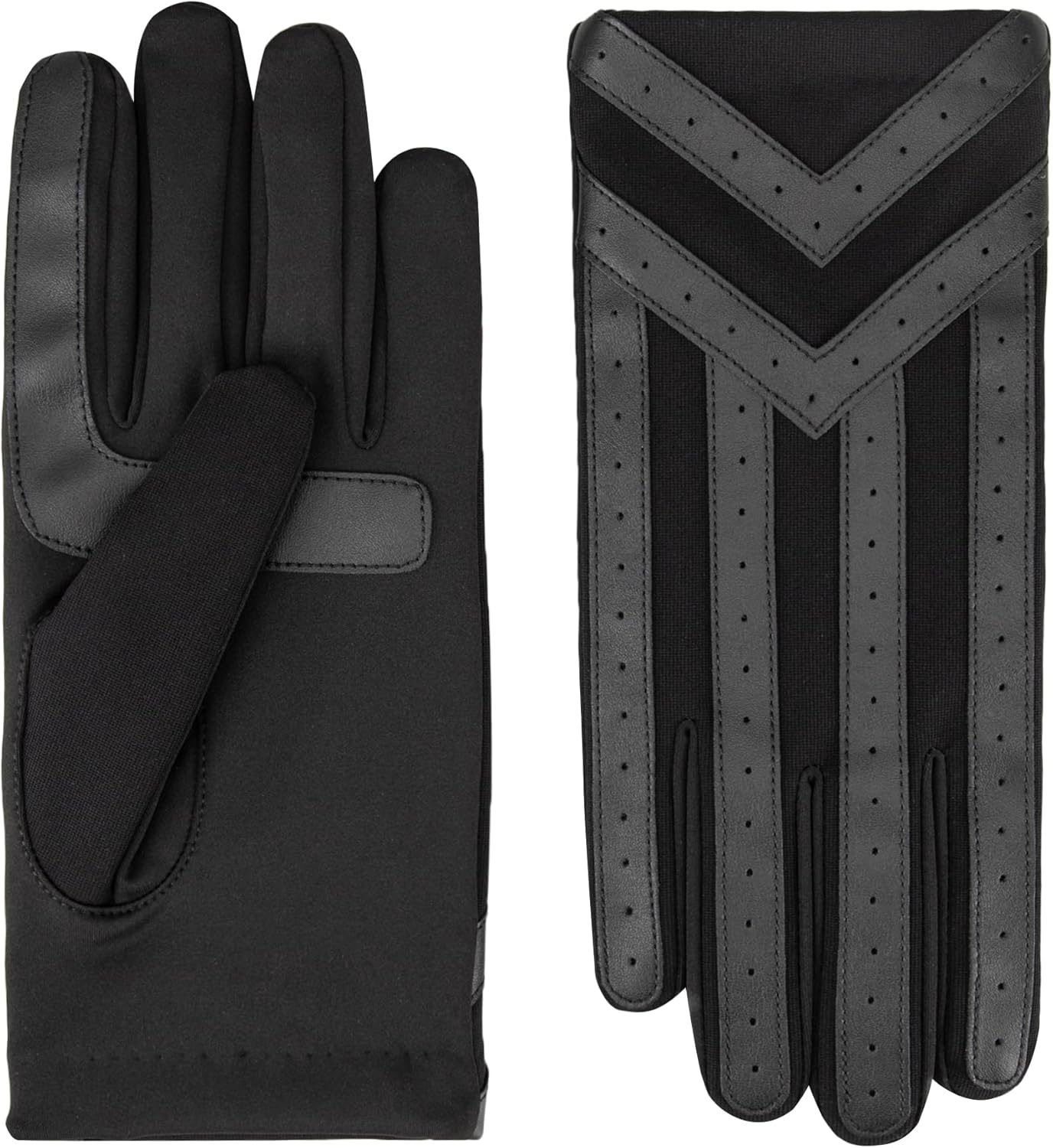 isotoner Men’s Spandex Touchscreen Cold Weather Gloves
