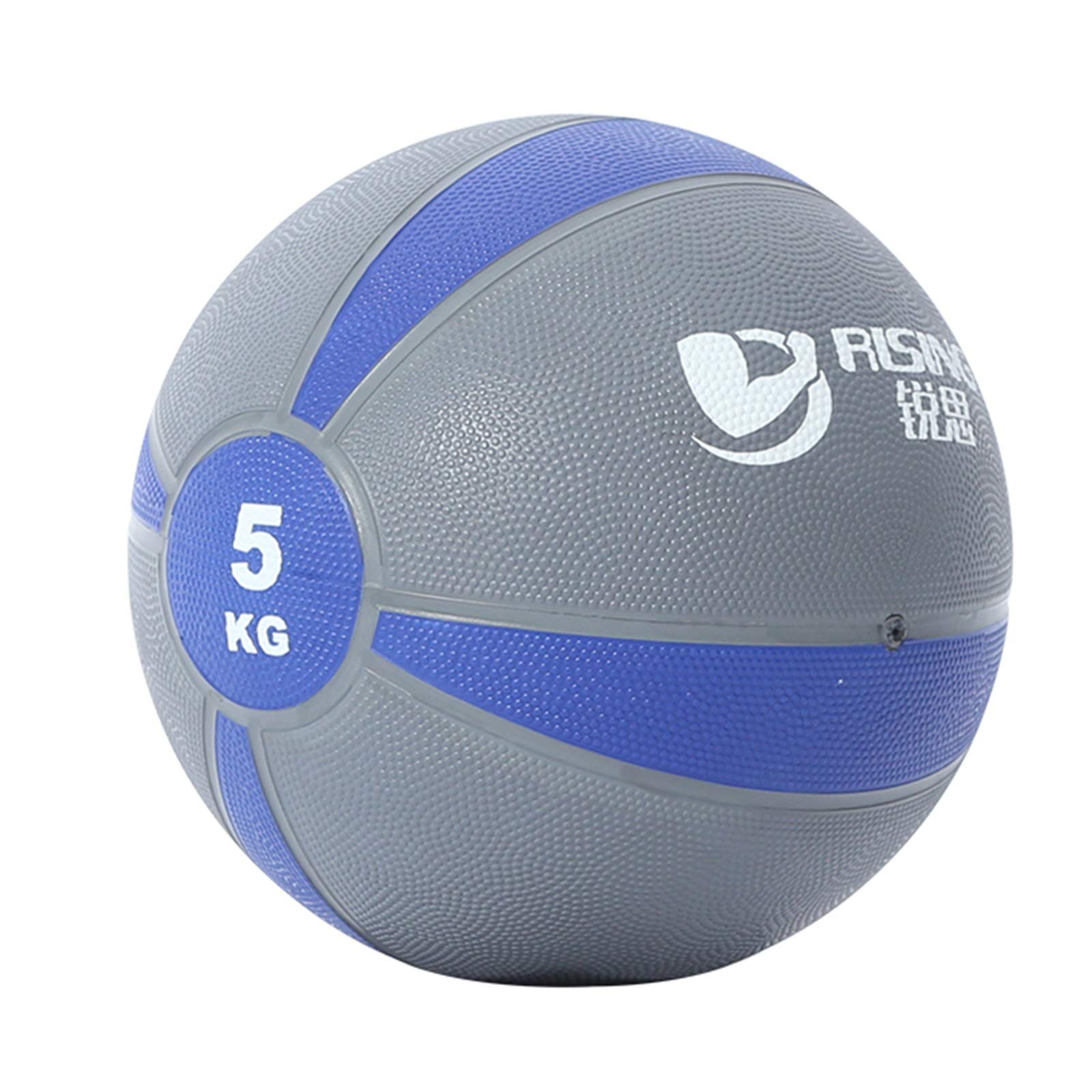 Palle mediche Palla Gonfiabile in Gomma della Palla della Medicina, Palla di Forma Fisica della Formazione del Nucleo di Aerobica della Casa, 5kg / 11 Libbre