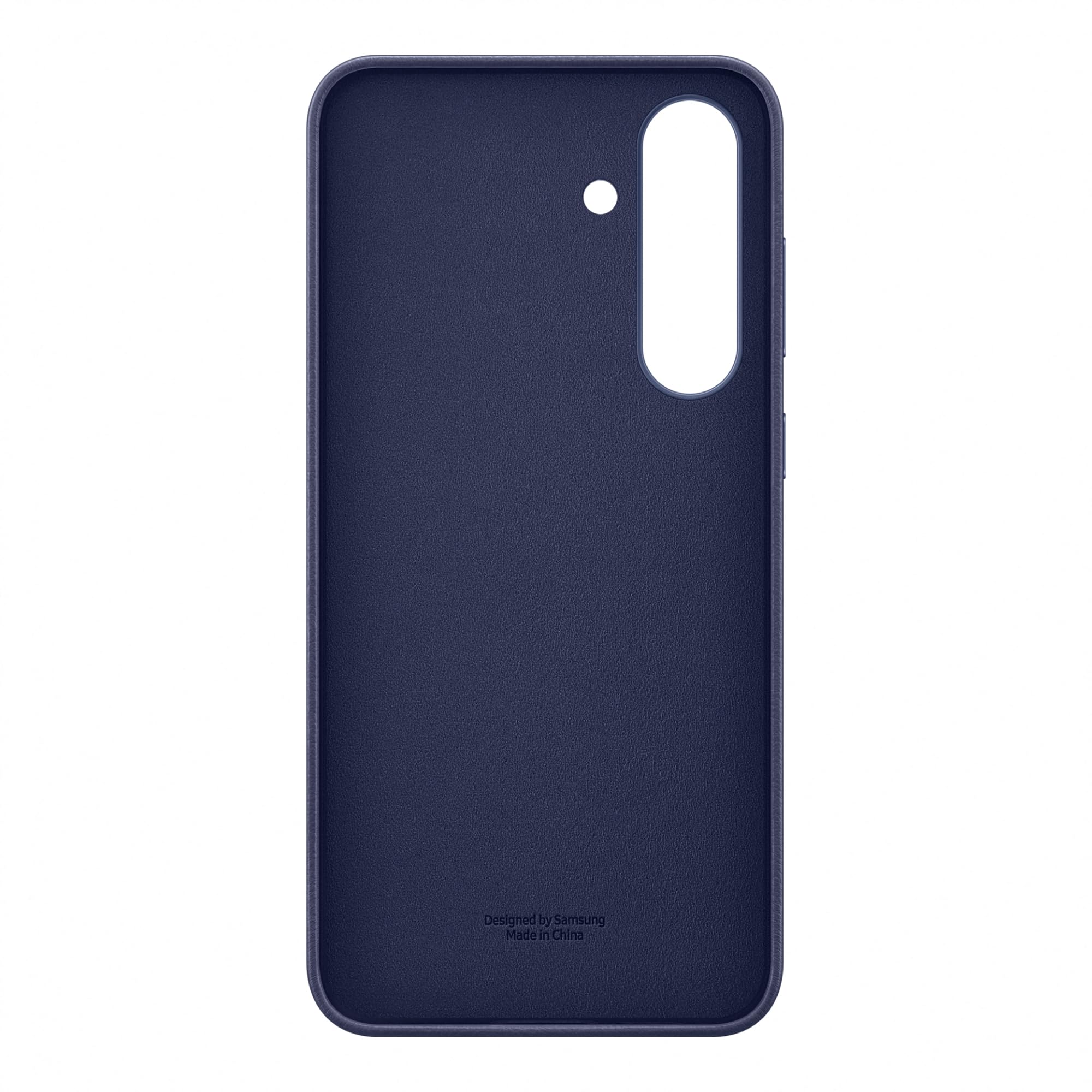Samsung Galaxy Oficjalne etui Kindsuit ze sztucznej skóry do S25 FE, ciemnoniebieskie