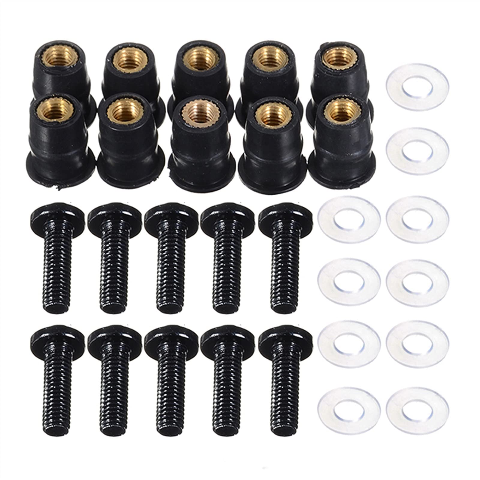 Amazon.co.jp: 車体ネジ オートバイフロントガラスフロント