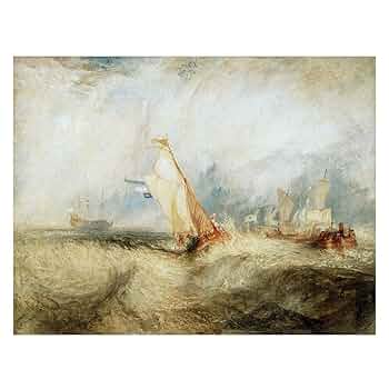 ジョゼフ・マロード・ウィリアム・ターナー、風をうける船、希少画集画 71FIebKidHL._UF350,350_QL50_.jpg