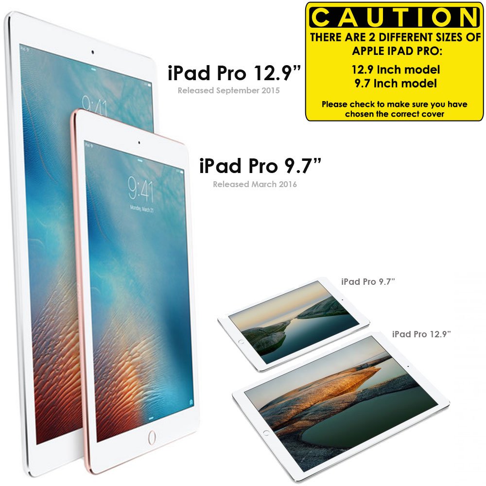 TECHGEAR Vetro Temperato Per IPad 9.7: Compatibile Con IPad Pro, IPad Air 2/Air, Resistenza 9H, Anti-graffio