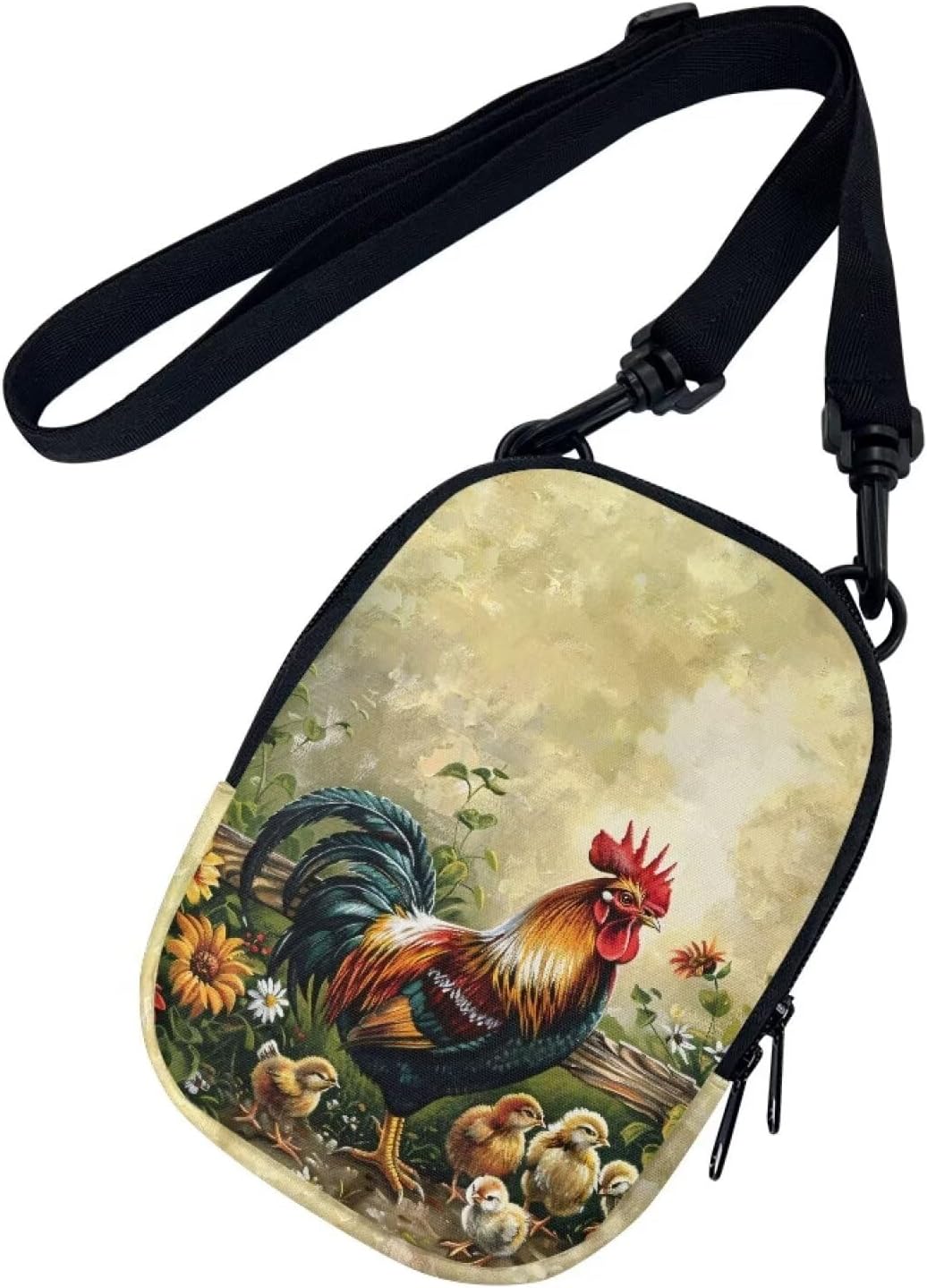 Rooster Chicken Flower
