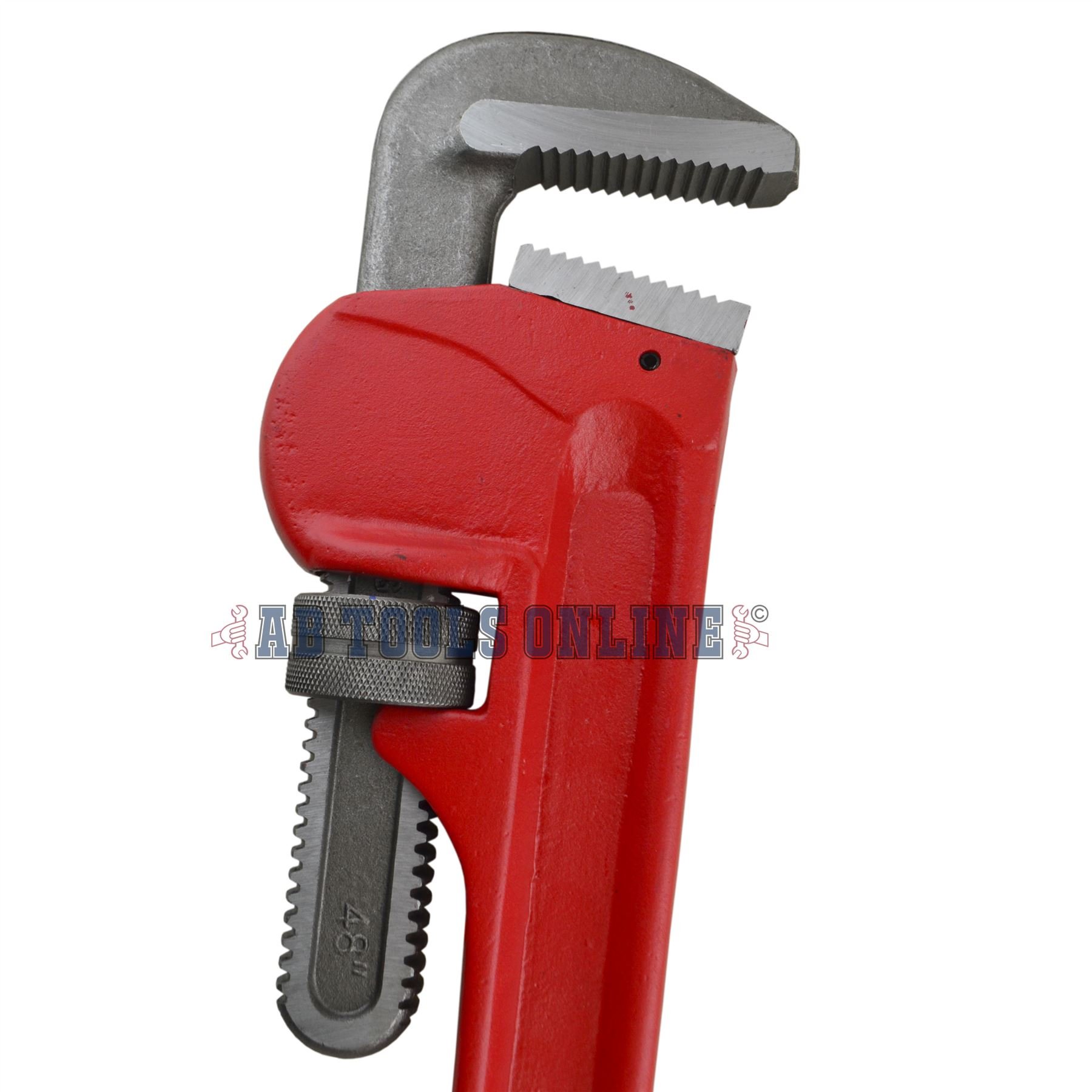 AB Tools 48" (122cm) Tubo Stilsons Bandazo Fontaneros Llaves ajustables TE838