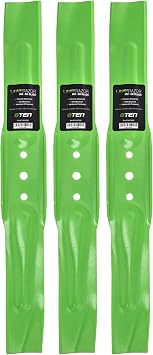 8TEN LawnRAZOR Mower Blade for Toro 11-9419 14-1659 High-Lift 3-Pack