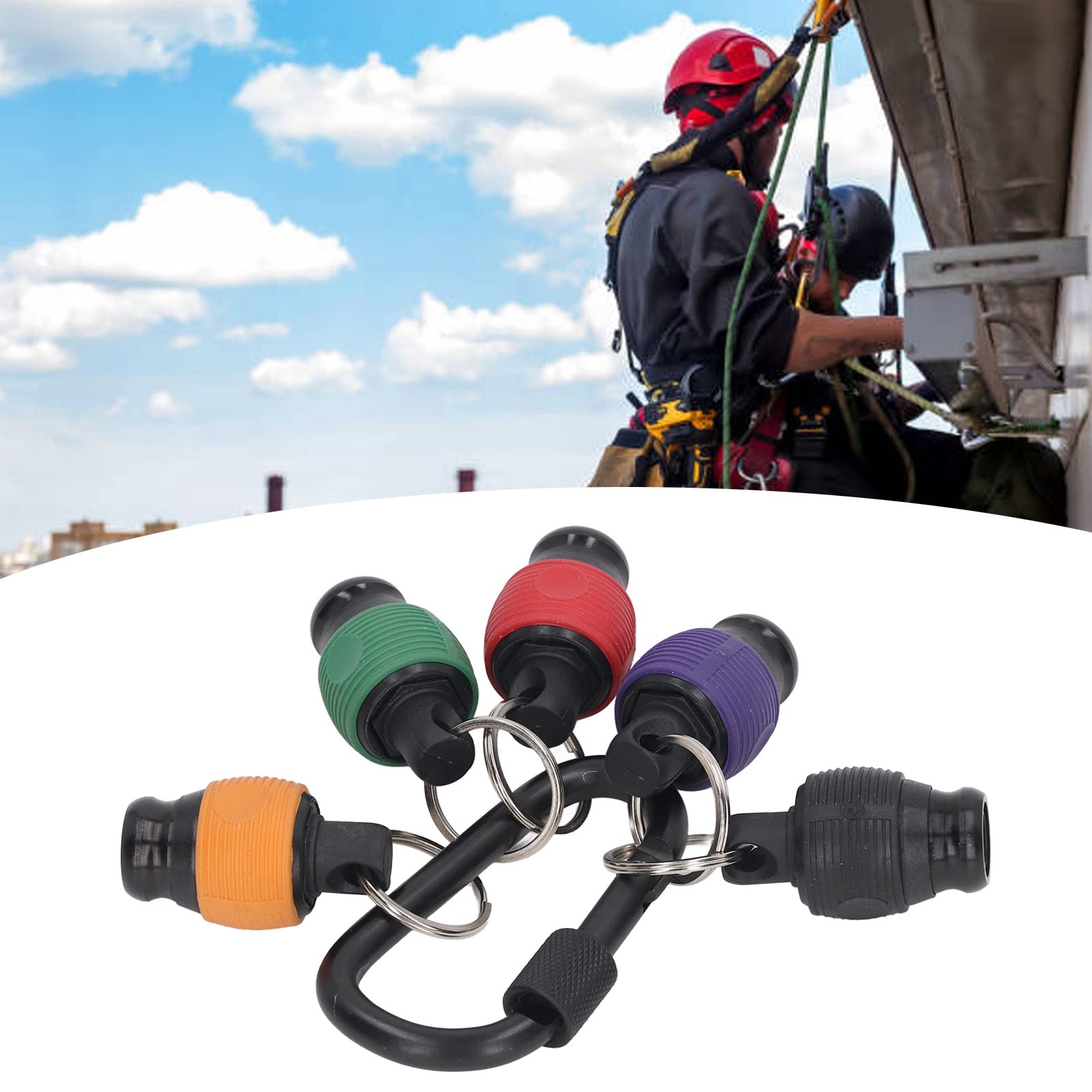 6Pcs Screwdriver Bit Holder - Universal 1/4in Shank, Premium Materials, Quick Recognition, Outdoor, Great for Professionals