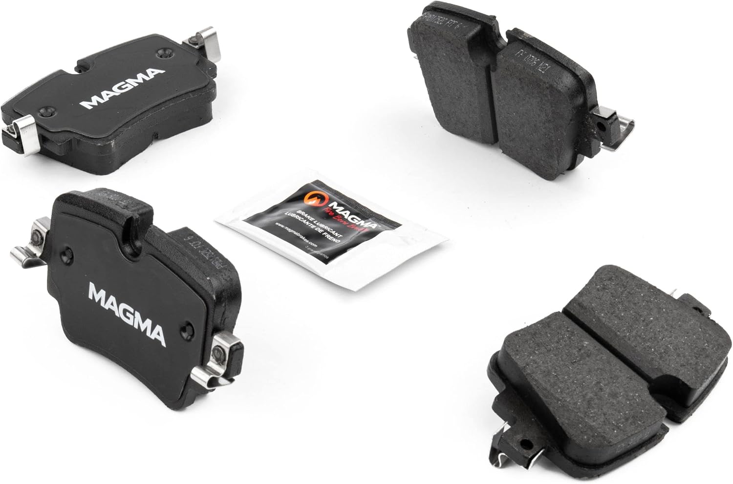 MAGMA Premium PMD1752C Ceramic Brake Pads, Rear
