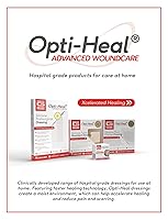 Vista 6 de Neo-G Opti-Heal - Cinta médica de silicona para el cuidado de heridas, cinta quirúrgica médica para piel sensible para fijación de apósitos