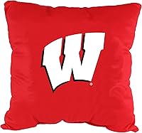 Vista 23 de College Covers ETC DP18 almohada, 1 unidad (paquete de 1), Arkansas Razorbacks