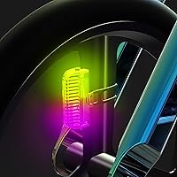 Vista 7 de Paquete de 4 luces recargables para ruedas de bicicleta, para adultos, niños, 7 colores variables, sensor de movimiento, se adapta a todos