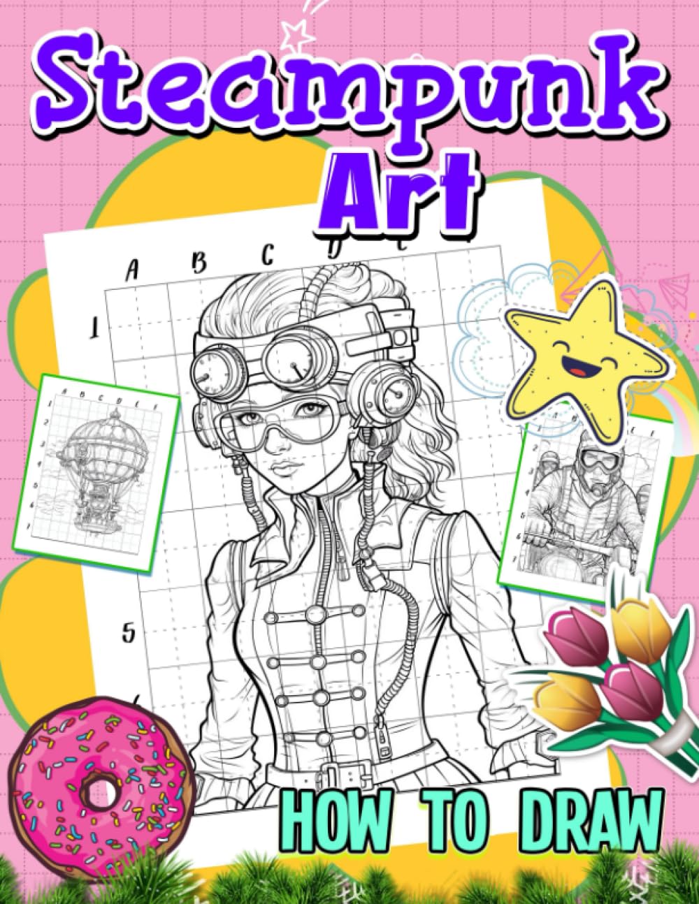 How To Draw Steampunk Art: Create Retro-Futuristic Illustrations with Step-by-Step Tutorials - Unleash Your Creativity with Intricate Gears and Victorian Settings