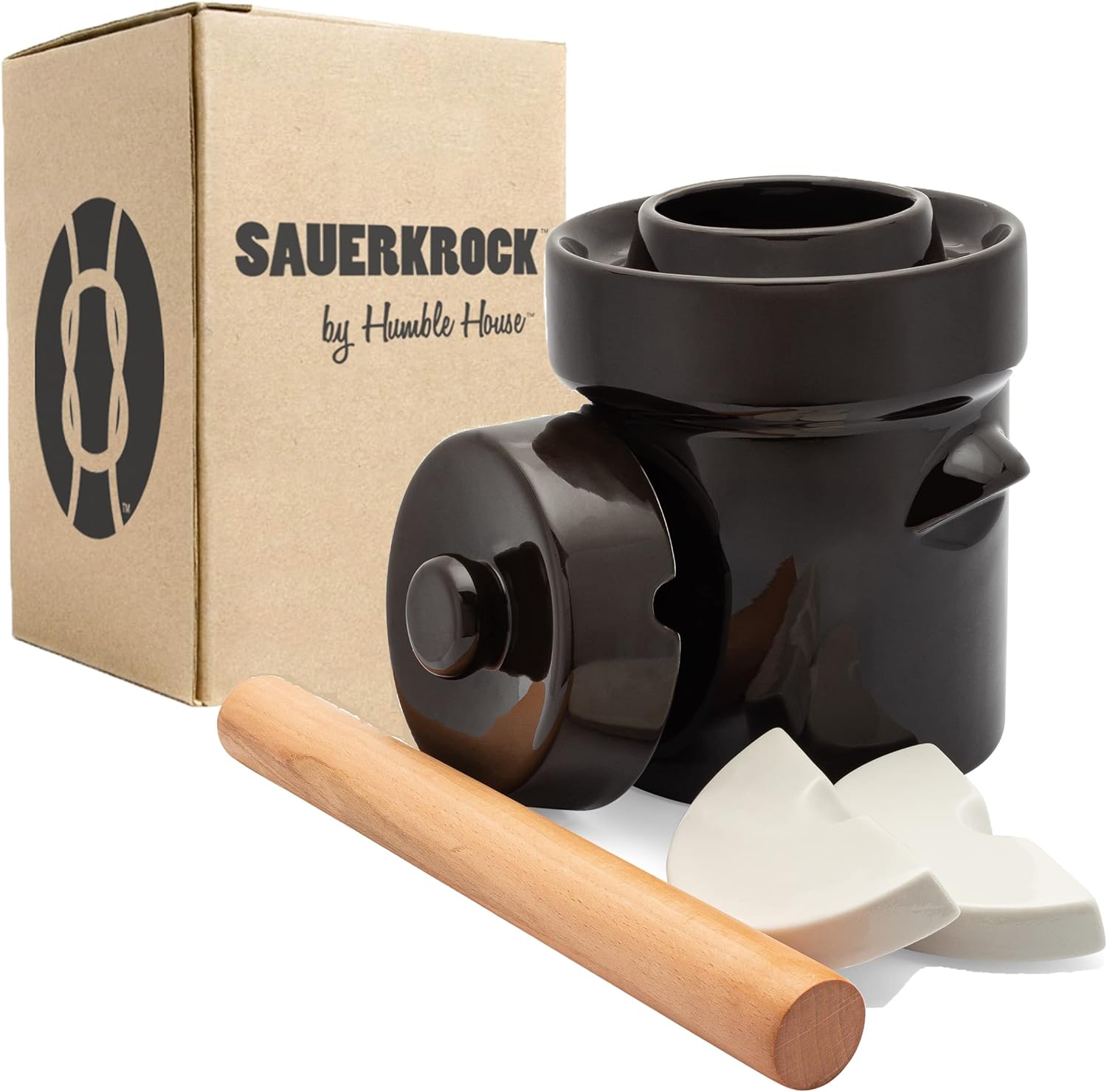 Humble House SAUERKROCK Fermentation Crock 5 Liter / 1.3