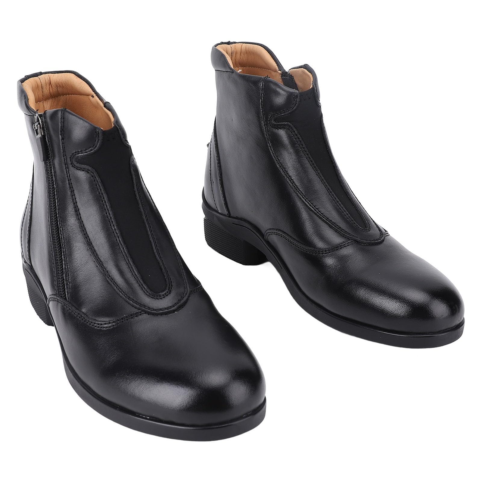 FILFEEL Botas Paddock para Hombres y Mujeres - Botas de Equitación Transpirables de EVA hasta el Tobillo con Cierre de Cremallera Completa, Suela Antideslizante, Ideales para Montar a Caballo,