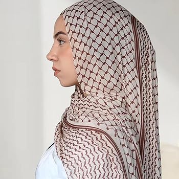 パレスチナ製 HIRBAWI ヒルバウ社 クフィーヤ ストール 新品 未開封 パレスチナ製 HIRBAWI ヒルバウ社 クフィーヤ ストール 新品 未