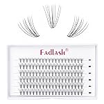 Lash Clusters 72 Individual Lashes Mixed Length Wispy Cluster Lashes Eyelash Clusters DIY Eyelash Extension Individual Lash Extension Supplies Mix (10D-0.07c, 12mm)
