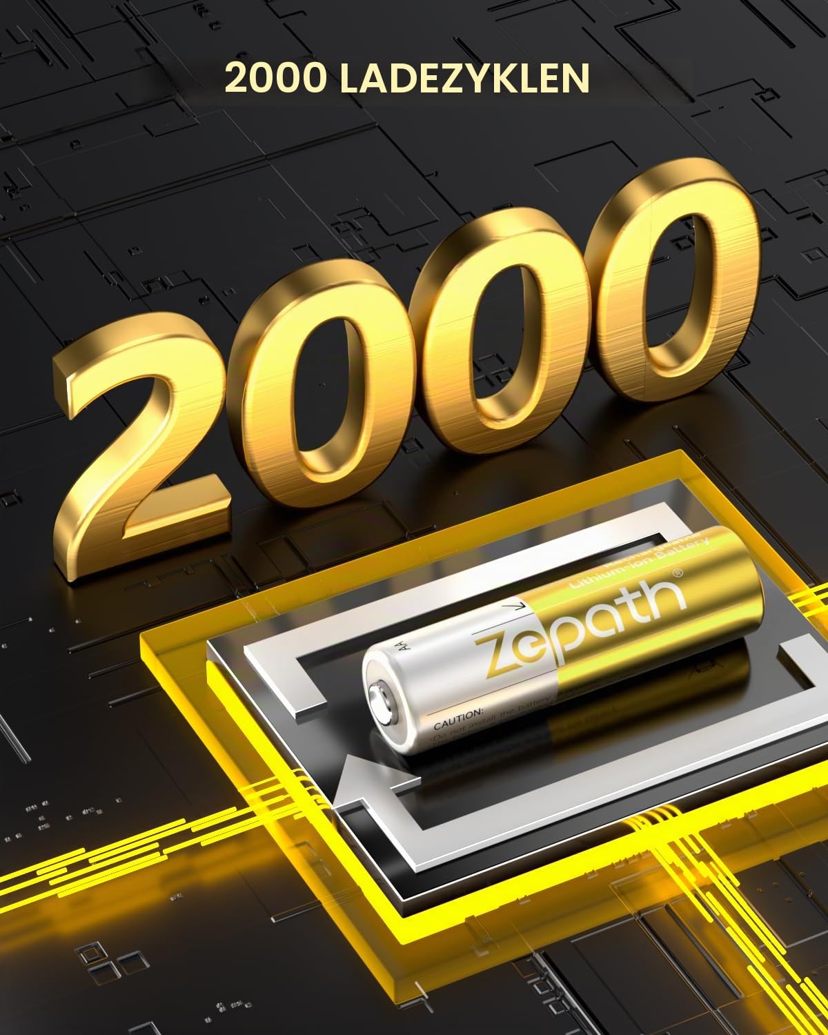 12 STK 1,5V AA Lithium Akkus Wiederaufladbar mit Ladegerät 8 Slots, 3600mWh Dobia A Wiederaufladbare Akkus mit 2000+Tech