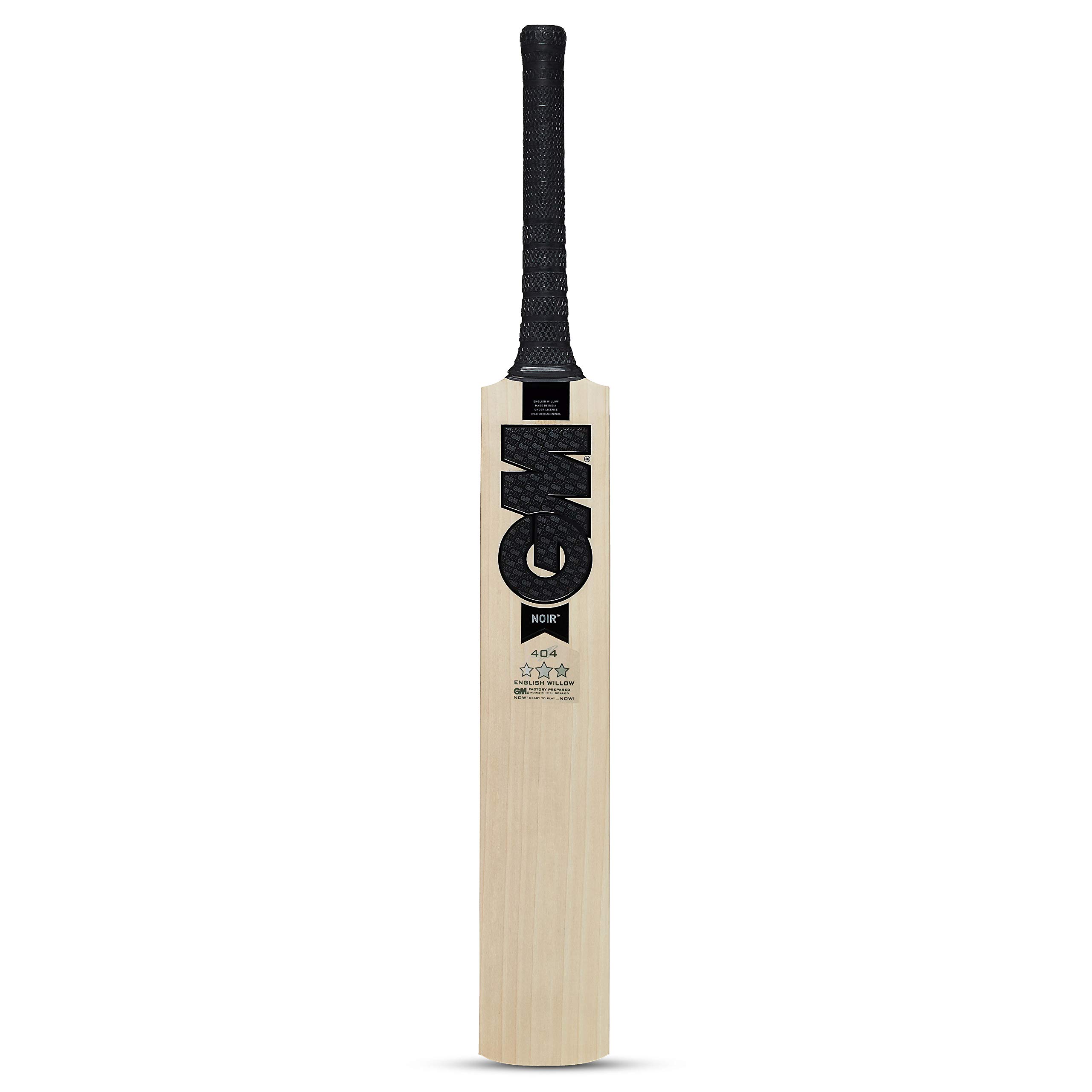 GM Noir 404 Wood English Willow Cricket Bat for Men and Boys | Size-3 | Ready to Play | Lightweight | Free Cover | (B08BGJ5K92) Amazon Price History, Amazon Price Tracker