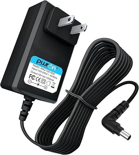 PwrON Adaptador de CA compatible con Stanley Fatmax SL10LEDS 10 vatios Li-ION LED foco recargable, SL1M09 SL5W09 HID0109 FL5W10 FL3WBD linterna