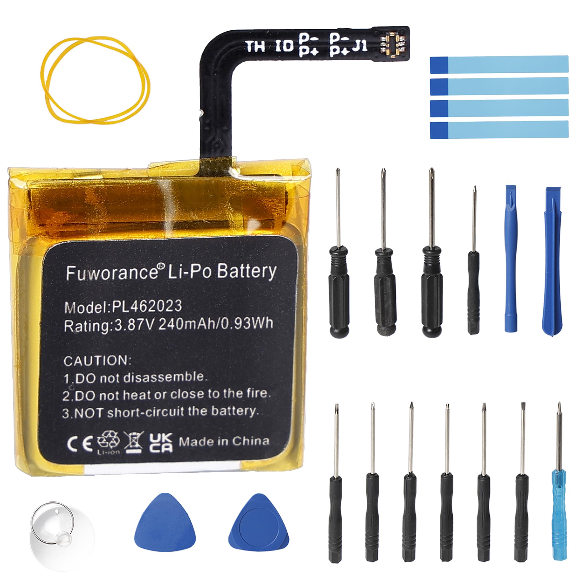 240mAh 3.87V PL462023 Replacement Battery for Amazfit GTS 3 A2035