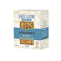 Armando, Il Fusillo, Pasta Senza Glutine ai Multicereali con Mais, Riso Integrale e Quinoa – 12 confezioni da 400 gr