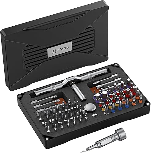 Miniatura 10 de Kit de herramientas de destornillador magnético profesional 42 en 1, puntas de precisión multifuncionales para PC, cámara, teléfono inteligente,
