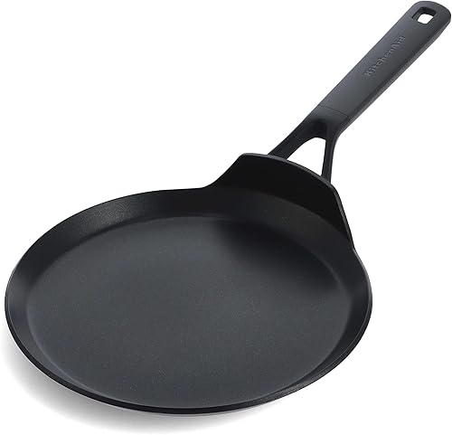 Miniatura 1 de KitchenAid Classic Forged Hard Anodized PFAS - Bandeja antiadherente de cerámica para panqueques de 9.4 in, apta para inducción, apta para horno,