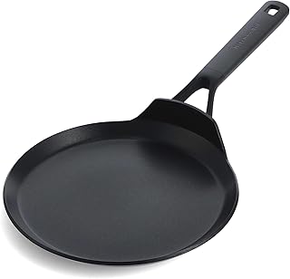 KitchenAid Classic Pannenkoekenpan 24 cm - Pan uit hard geanodiseerd aluminium - PFAS-vrije keramische antiaanbaklaag - Inductiepan geschikt voor alle vuren - Ovenbestendig tot 160 °C - Zwart