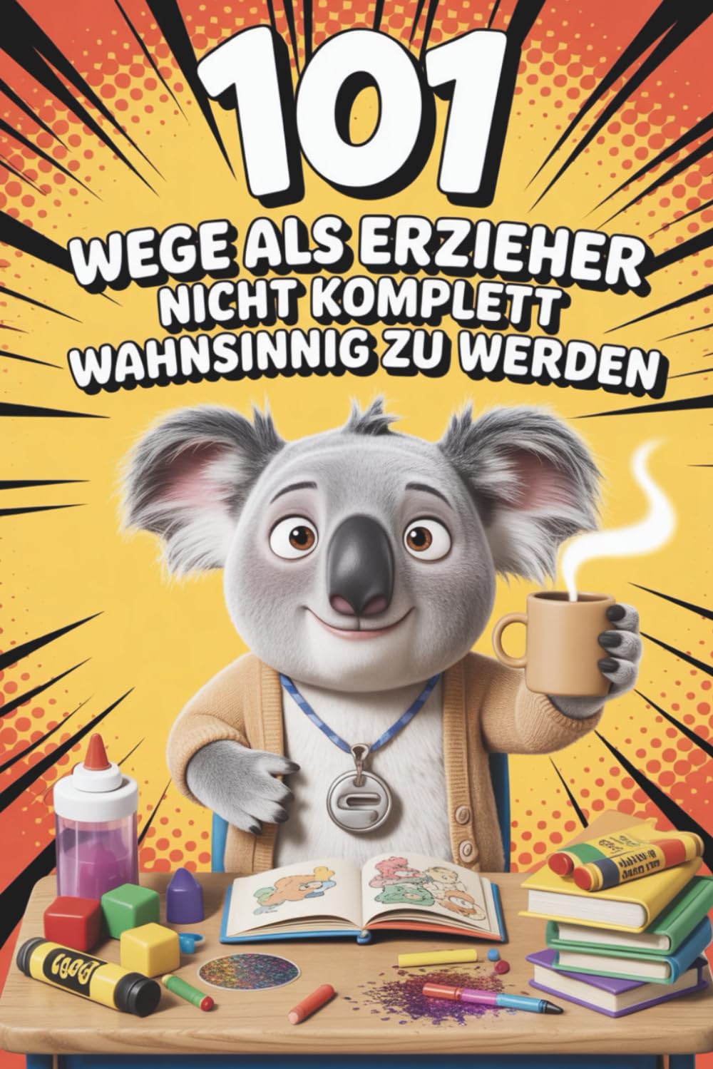 101 Wege, als Erzieher nicht komplett wahnsinnig zu werden I Das Mitmachbuch für gestresste Erzieher