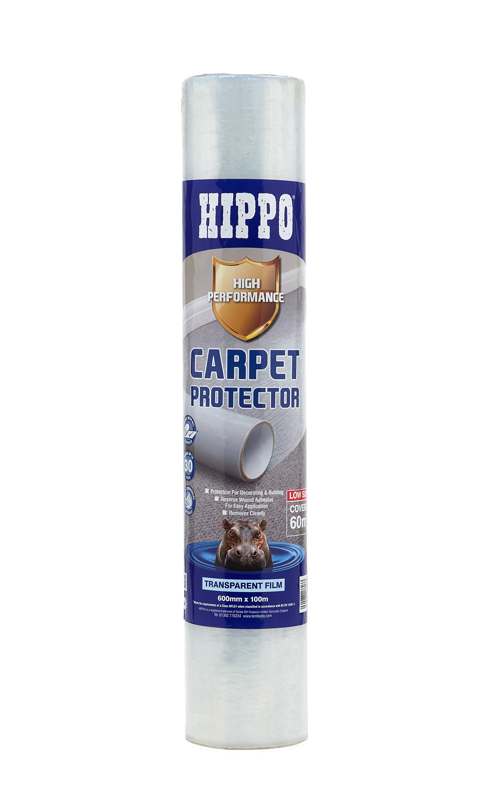 Hippo Clear H18602 600 Mm X 50 M Carpet Protector
