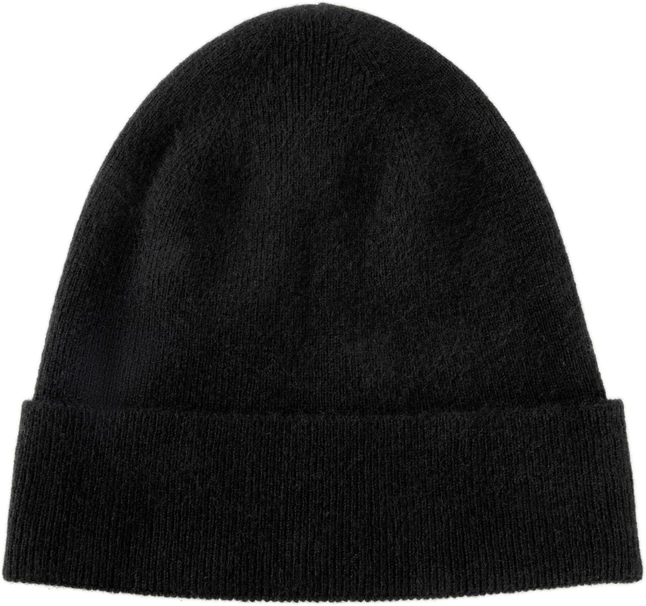 100% Pure Cashmere Beanie for Women and Men, Cuffed Warm Hat with Gift Box - Image 2