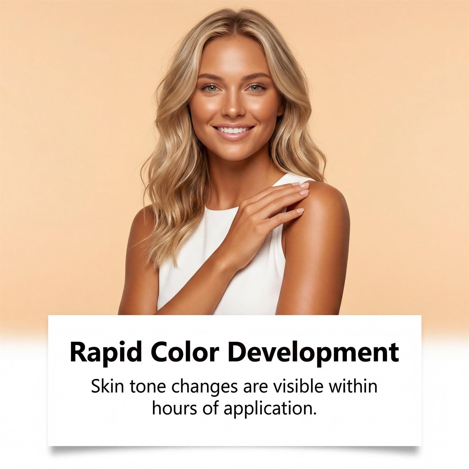 Patch autoabbronzanti a micro aghi Sun Free Glow Tanning Patch Unisex, formula idratante, abbronzatura naturale, uniforme senza tinta, arancione, adatta a tutti i tipi di pelle Sun Free Glow Patch