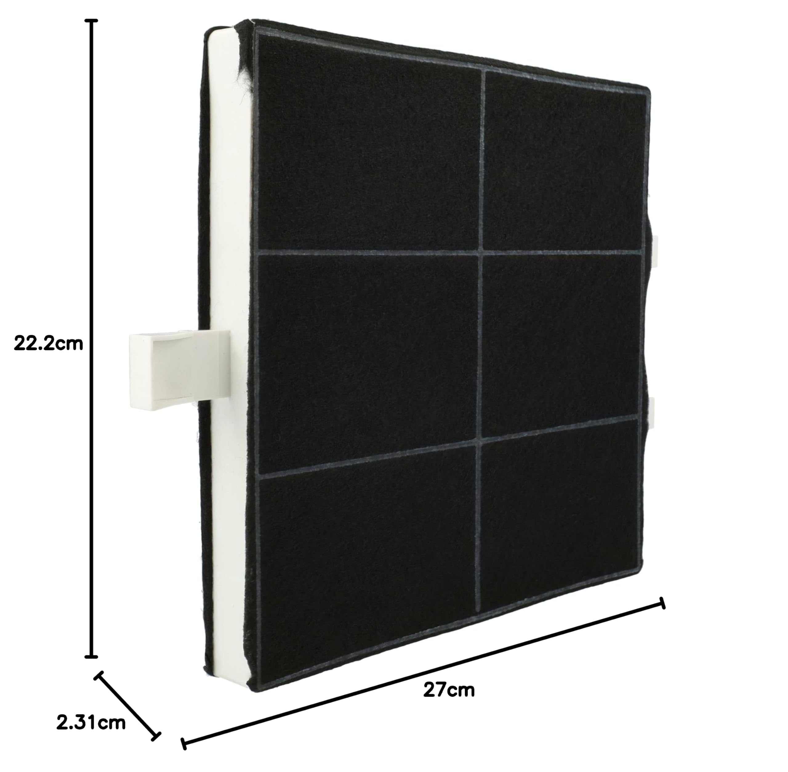 vhbw 2x filtro de carbón activado compatible con Siemens LC48950