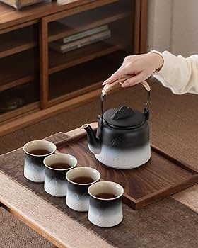 Amazon.com | ZENS Vintage Japanese Tea Set, 33.8 oz Gradient