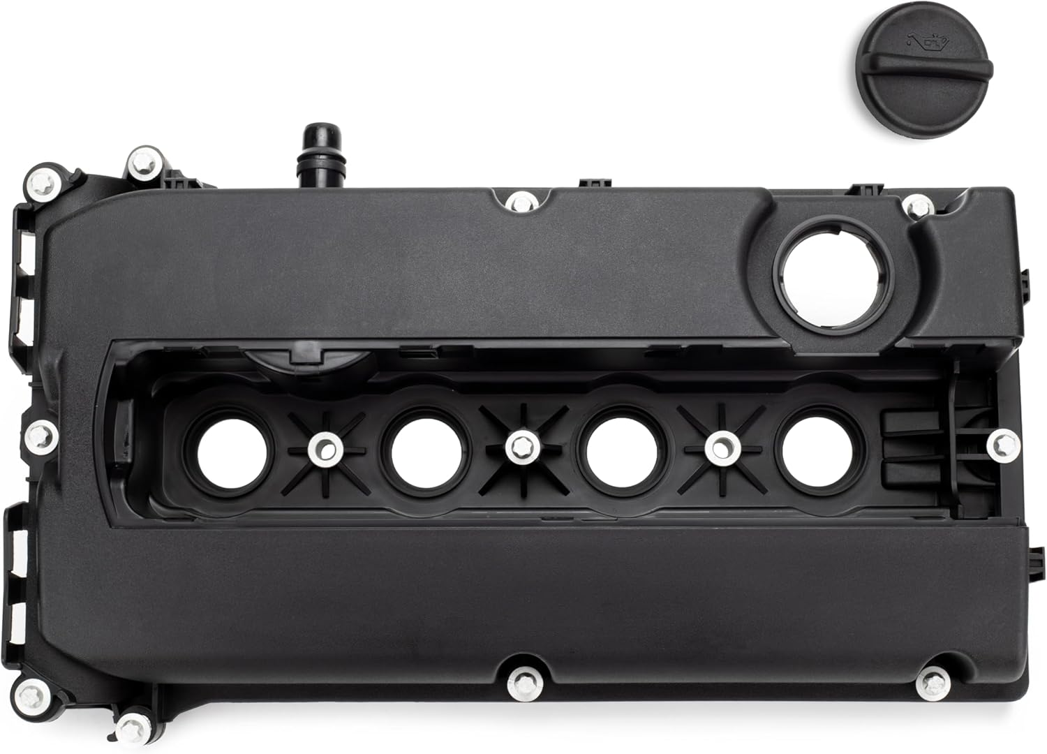 Engine Valve Cover Kit Compatible with Chevy Cruze 2010-2016, Sonic 2012-2018, Trax 2013-2020, Aveo 2009-2011, Aveo5 2009-2011, L4 1.6L 1.8L, Replace # 55558673 55564395