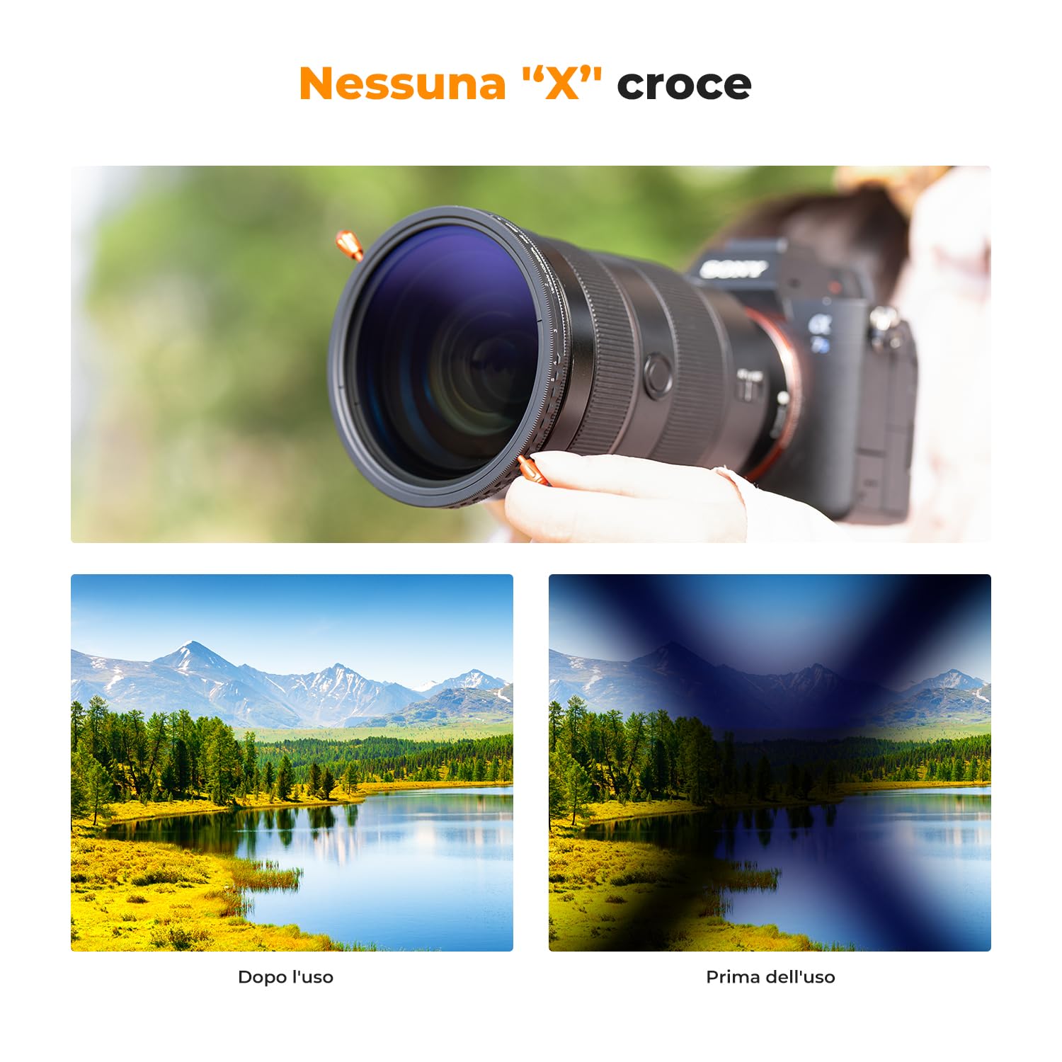 K&F CONCEPT Nano-Klear 67mm Filtro Variable ND2-32 (1-5 Stops) & Polarizzatore CPL 2 In 1, Filtro ND2-32 Densità Neutra & CPL in Vetro Ottico