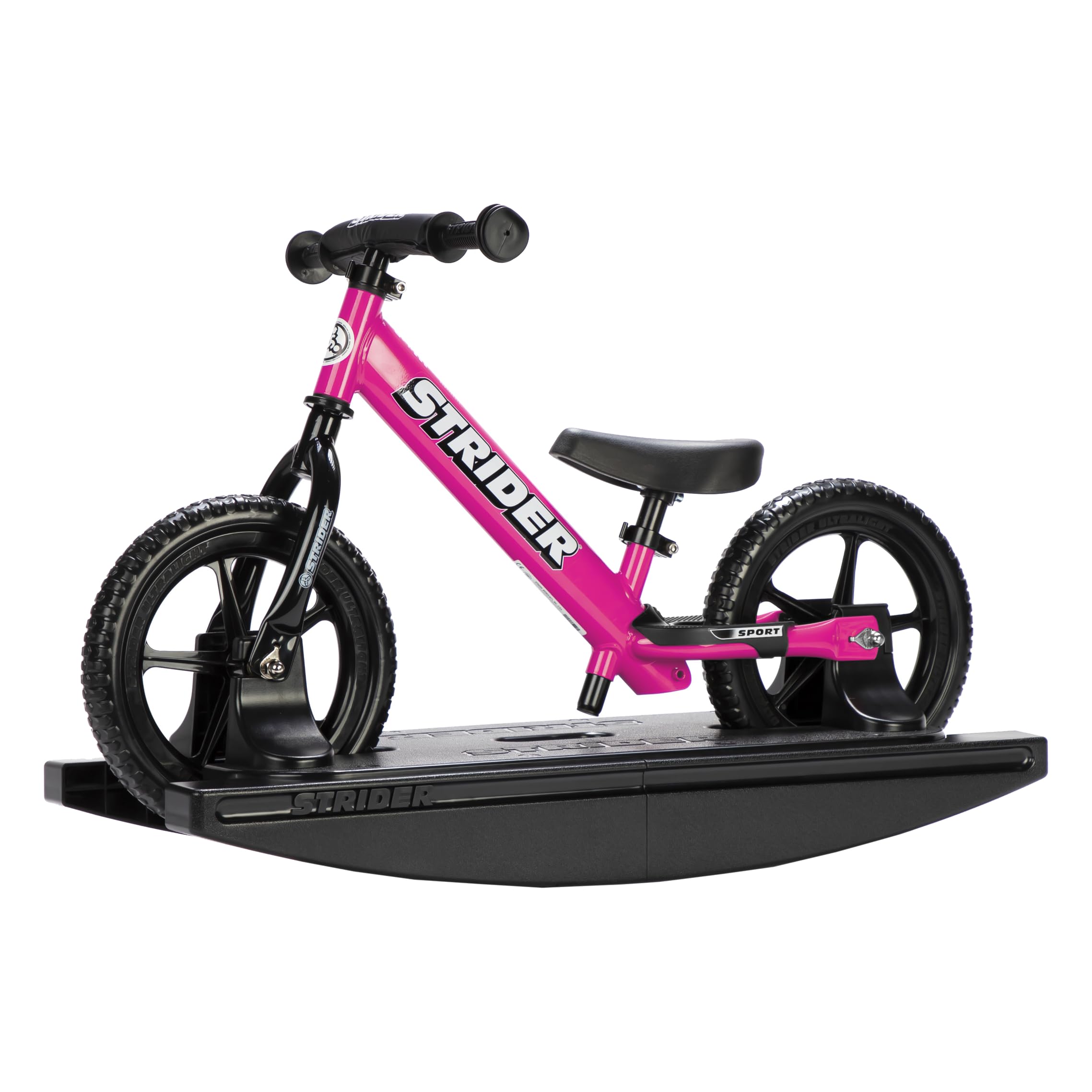Strider Sport 2-in-1 Rocking Bike, Ages 6 Months–4 Years, Pink