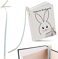 Vista 18 de Superior Essentials Marcapáginas magnético de cuero auténtico, marcapáginas bíblicas de cinta larga para amantes de los libros, amplifica tu amor